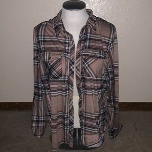 Womens Button Up Flannel